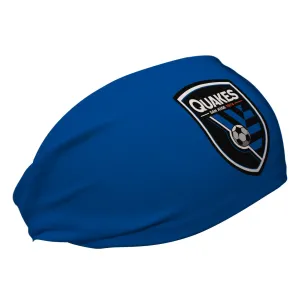 San Jose Earthquakes Cooling Headband: Primary Logo