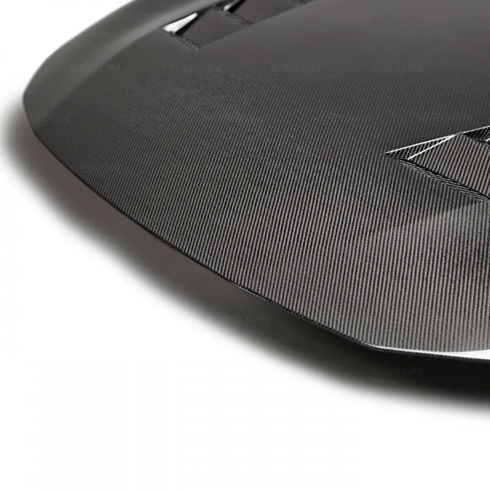Seibon 19-20 Toyota Corolla Hatchback TS-Style Carbon Fiber Hood (seiHD19TYCOR-TS)