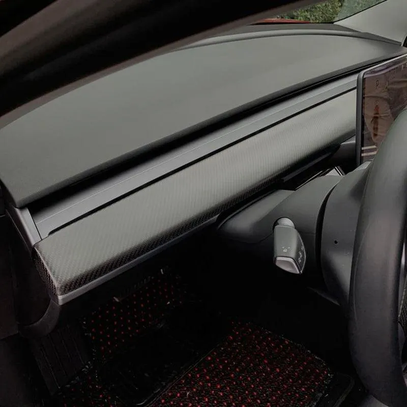 TAPTES Dashboard Wrap Sticker for Tesla Model 3