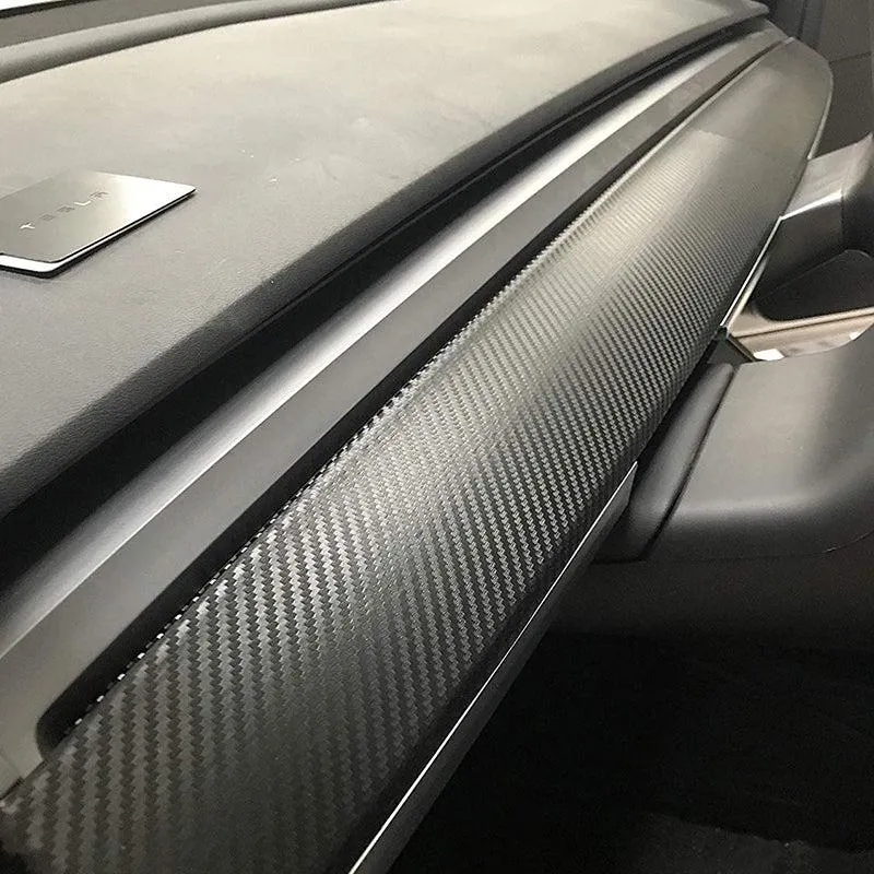 TAPTES Dashboard Wrap Sticker for Tesla Model 3