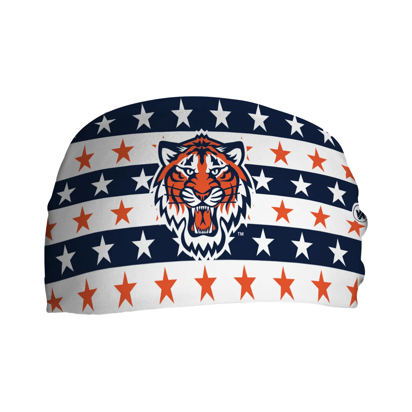 Tigers Cooling Headband: Stars in Stripes Cap Logo