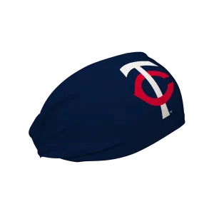 Twins Cooling Headband: Navy Cap Logo