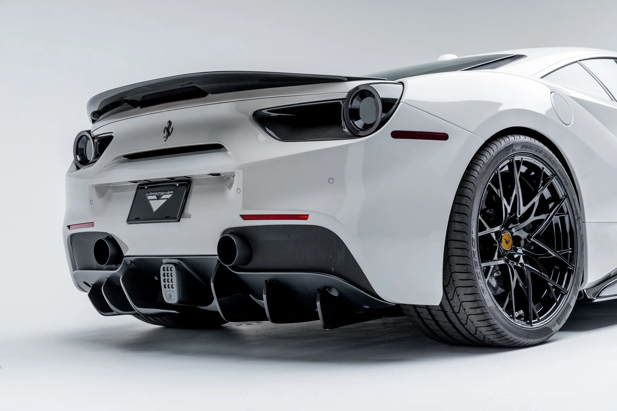 Vorsteiner Ferrari 488 GTB Diavolo Rear Diffuser Fins (Set of 6)